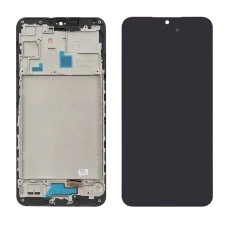 Дисплей для Samsung A165 Galaxy A16 (2024) с чёрным тачскрином и корпусной рамкой OLED