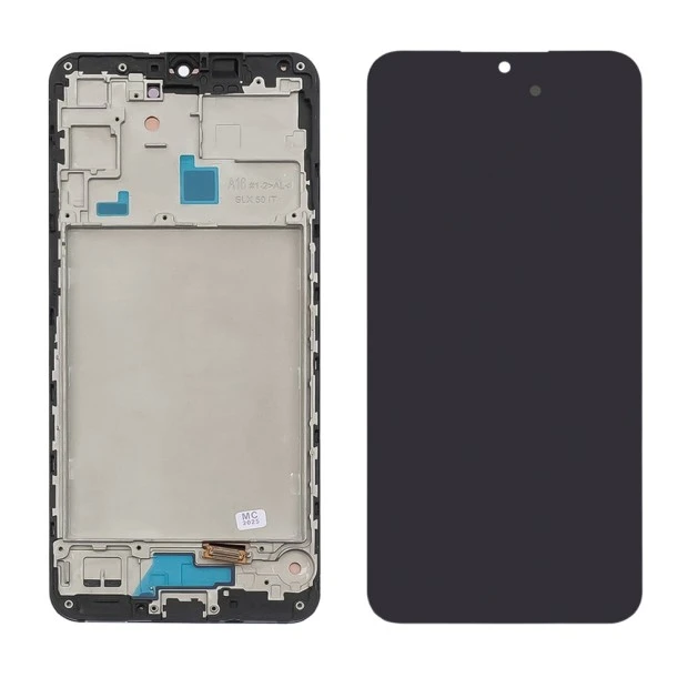 Дисплей для Samsung A165 Galaxy A16 (2024) с чёрным тачскрином и корпусной рамкой OLED