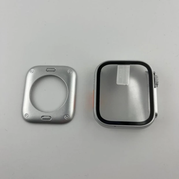 Чохол-кейс із дизайном Watch Ultra для Apple Watch 44mm (Срібний)
