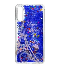 Силикон Liquid Fashion Samsung A50 (2019) (Paris)