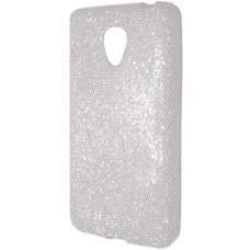 Силикон Glitter Meizu M2 Mini (белый)