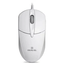 Мышь проводная Real-El RM-211 (White)