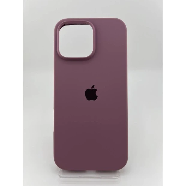 Силіконовий оригінальний кейс для Apple iPhone 16 Pro Max (01) Bilberry