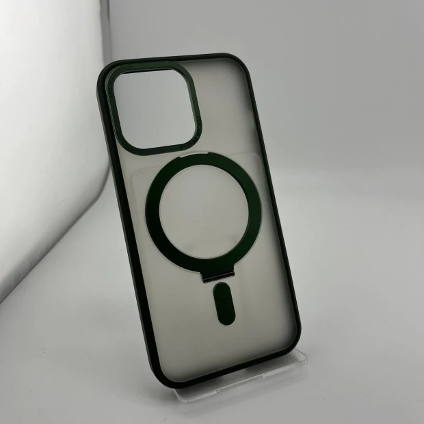 Чохол WAVE Premium Attraction Case with MagSafe для iPhone 13 Pro (Зелений)