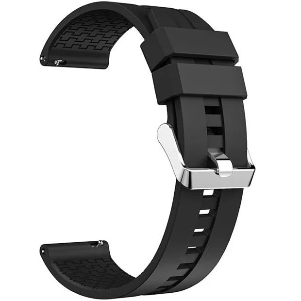 Ремешок Original Design Xiaomi Amazfit Bip 22мм (Buckle) (Чёрный), Харьков, Киев, Украинга