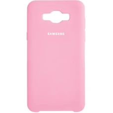 Силиконовый чехол Original Case Samsung Galaxy J5 (2016) J510 (Розовый)