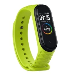 Ремешок Ribbed Style Xiaomi Mi Band 3 / Mi Band 4 (Салатовый)