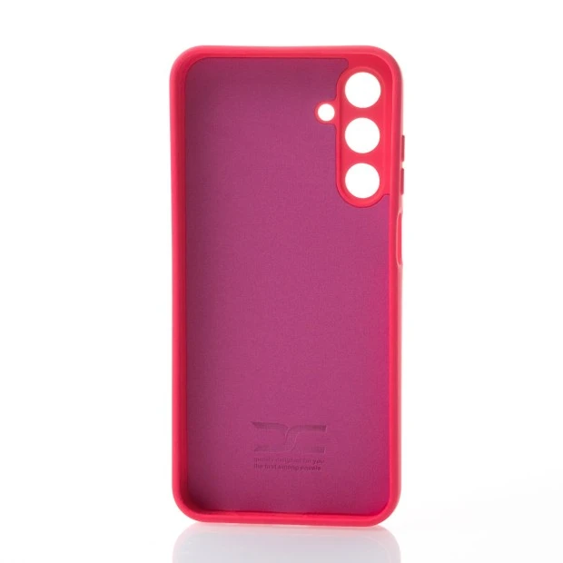 Силікон оригінальний Samsung Galaxy A25 (ShutCam) (Малиновий)