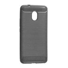 Силикон Polished Carbon Meizu M5s (Серый)