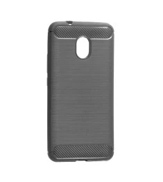 Силикон Polished Carbon Meizu M5s (Серый)
