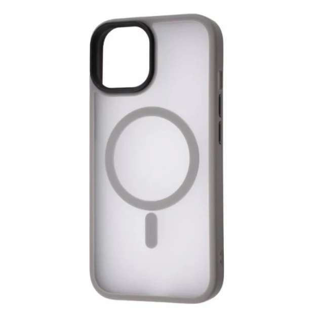 Чохол WAVE Matte Insane Case з MagSafe для iPhone 15 (Сірий)