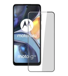 Защитное стекло 5D Standard Motorola G22 Black