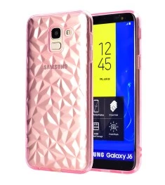 Силикон Prism Case Samsung Galaxy J6 (2018) J600 (розовый)