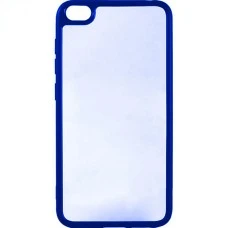 Чехол Colored Bumper Xiaomi Redmi 4a (Тёмно-синий)