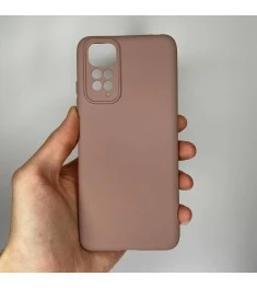 Силикон Original 360 ShutCam Case Xiaomi Redmi Note 11 / Note 11S (Тёмно-пудровы..