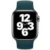 Ремінець Силіконовий Apple Watch Solo Loop (M) 42  /  44 мм (Кіпрський Зелений)
