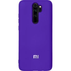 Силиконовый чехол Original Case (HQ) Xiaomi Redmi Note 8 Pro (Фиолетовый)