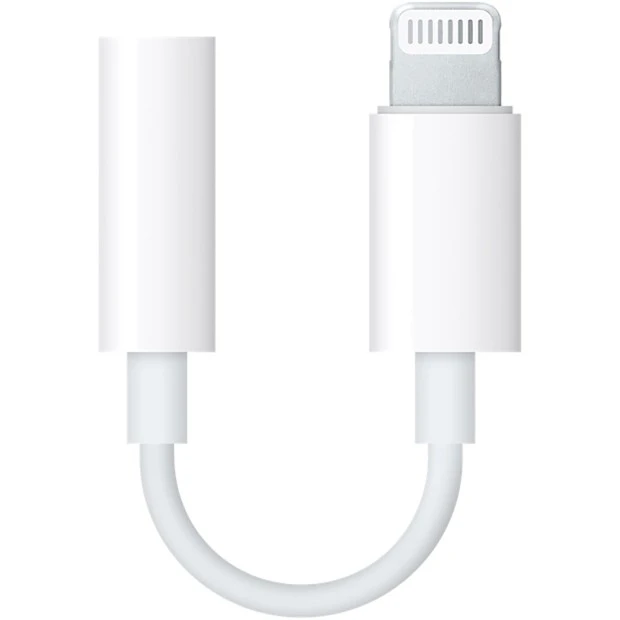 Переходник Lightning to 3,5mm Jack (A1748) (Retail Box) (Copy)