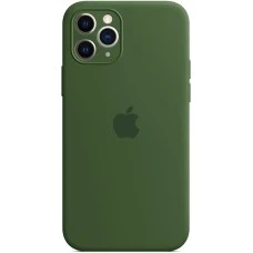 Силікон Original RoundCam Case Apple iPhone 11 Pro (52) Olive