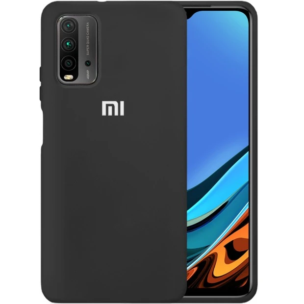 Силікон Original 360 Case Logo Xiaomi Poco M3 (Чорний)
