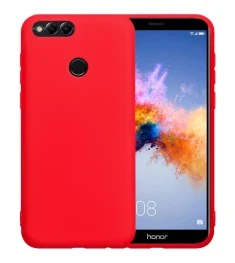 Силикон iNavi Color Huawei Honor 7X (Красный)