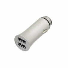 АЗУ Inkax 2в1 Lightning 2USB / 3.1A (CD-31) (серебрянный)