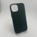 Чохол WAVE Premium Leather Edition з MagSafe для iPhone 15 (Лісовий зелений)