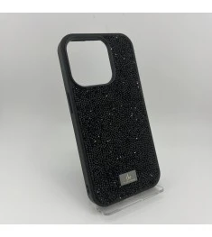 Чохол Bling World Rock Diamond для iPhone 15 Pro (Чорний Титан)