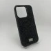 Чохол Bling World Rock Diamond для iPhone 15 Pro (Чорний Титан)