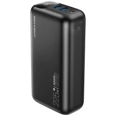 PowerBank XO PR200 30000мАг PD 20W + QC 22.5W (чорний)