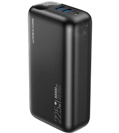 PowerBank XO PR200 30000мАг PD 20W + QC 22.5W (чорний)