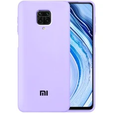 Силикон Original 360 Case Logo Xiaomi Redmi Note 9S / Note 9 Pro (Фиалковый)