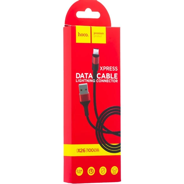 USB кабель Hoco X26 X-Press Charge (Lightning)