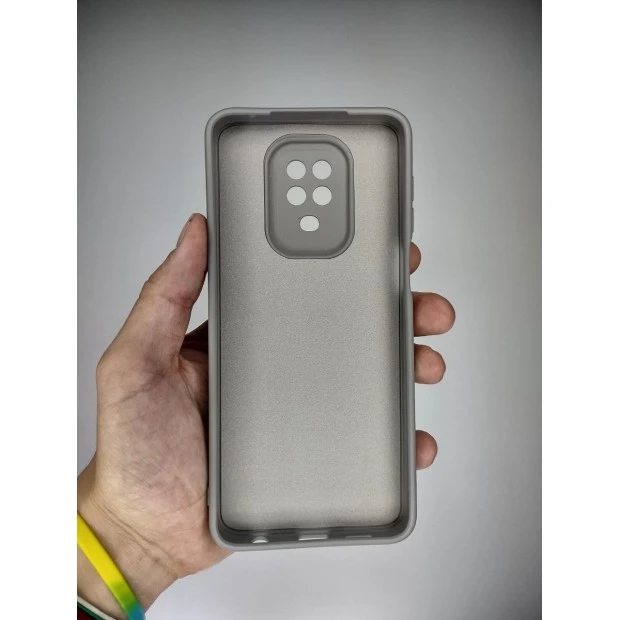 Силикон Original 360 Case Xiaomi Redmi Note 9 / Redmi 10X (Серый)