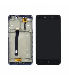 Дисплей для Xiaomi Redmi 4A с чёрным тачскрином и корпусной рамкой