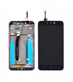 Дисплей для Xiaomi Redmi 4X с чёрным тачскрином и корпусной рамкой