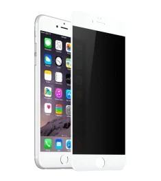 Защитное стекло 5D Privacy HD Apple iPhone 7 / 8 White