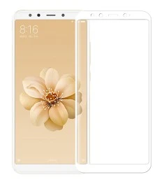 Защитное стекло 3D Xiaomi Mi6x / Mi A2 White