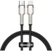 USB-кабель Baseus Cafule Metal Data 20W (2m) (Type-C to Lightning) (Чорний) CATLJK-B01 USB-кабель Baseus Cafule Metal Data 20W (2m) (Type-C to Lightning) (Чорний) CATLJK-B01