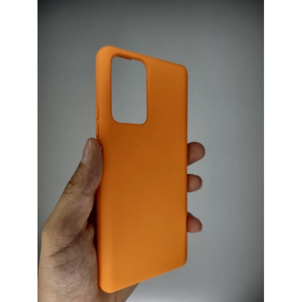 Силіконовий чохол Original Xiaomi Redmi Note 10 Pro  /  Note 10 Pro Max (Помаранчевий)