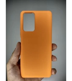 Силіконовий чохол Original Xiaomi Redmi Note 10 Pro  /  Note 10 Pro Max (Помаран..