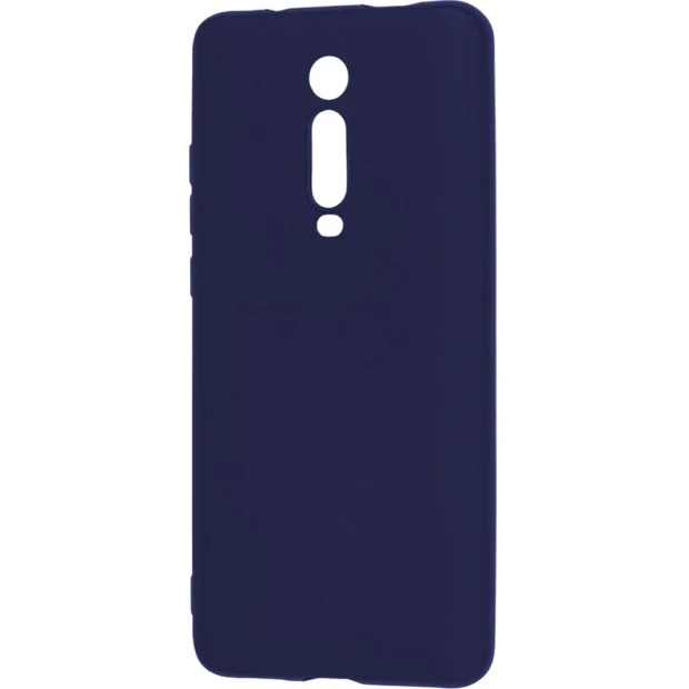 Силиконовый чехол iNavi Color Xiaomi Redmi Mi9T / K20 Pro (Тёмно-синий)