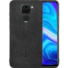 Накладка Anchor Leather Xiaomi Redmi Note 9 (Чёрный)