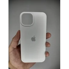 Силикон Original Round Case Apple iPhone 14 (06) White