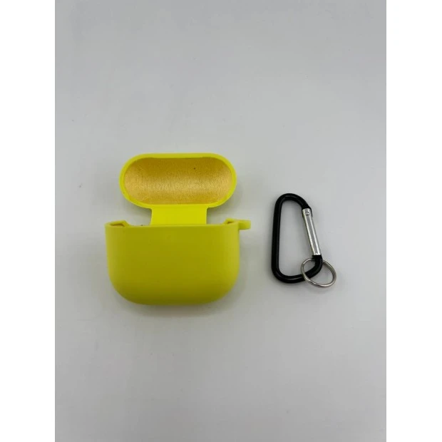 Чохол для навушників Full Silicone Case with Microfiber Apple AirPods 4 (40) Flash
