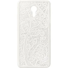 Силиконовый чехол Pattern Meizu M3 Note (Белый)