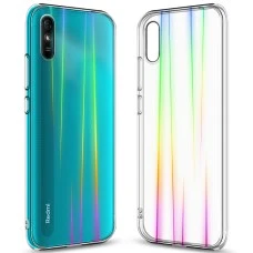 Силикон 3D Gradient Case Xiaomi Redmi 9A (Прозрачный)