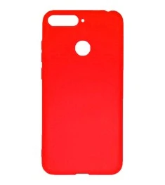 Силикон Multicolor Huawei Y6 (2018) / Y6 Prime / 7a Pro (красный)