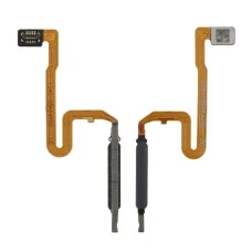 Шлейф для Xiaomi Redmi Note 10 Pro с кнопкой вкл./выкл., и чёрным сканером отпечатка пальца