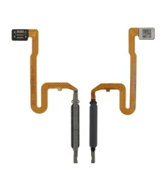 Шлейф для Xiaomi Redmi Note 10 Pro с кнопкой вкл./выкл., и чёрным сканером отпеч..
